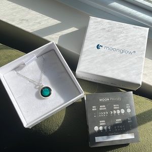NWT Moonglow new moon necklace
